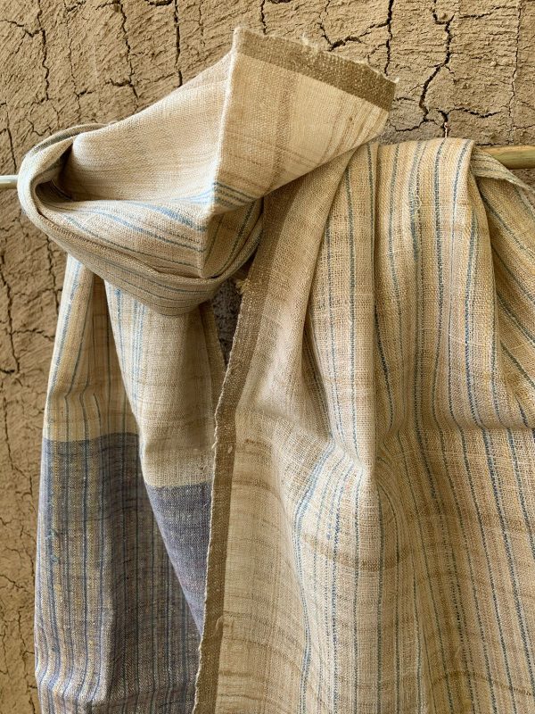 Indigo Dusk Eri Silk Muffler