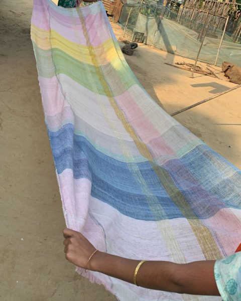 Cotton candy Saree - Image 1