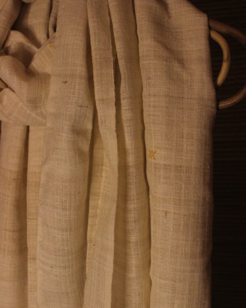 Eri Silk Scarf fish Motive - Image 2
