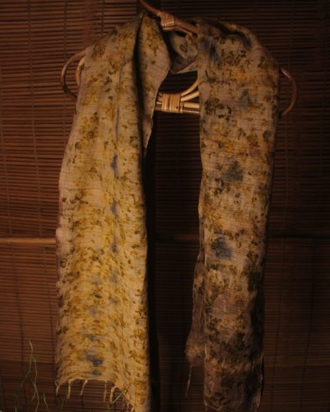 Eco Print Muffler - Image 1
