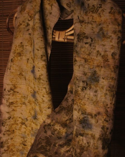 Eco Print Muffler - Image 2