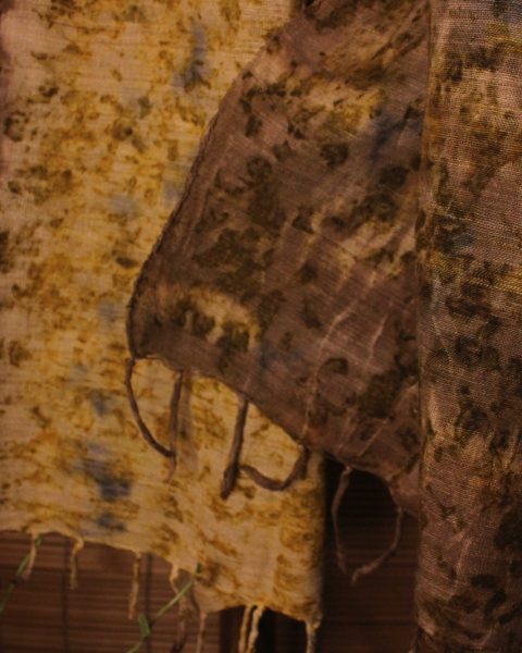 Eco Print Muffler - Image 3