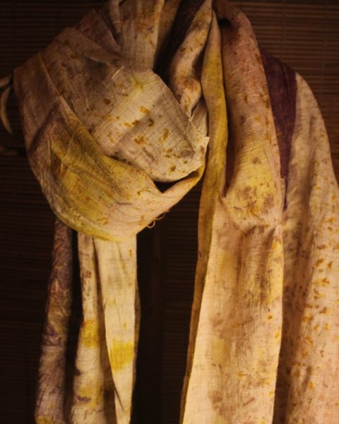 Eco Printed Shawl - Image 3