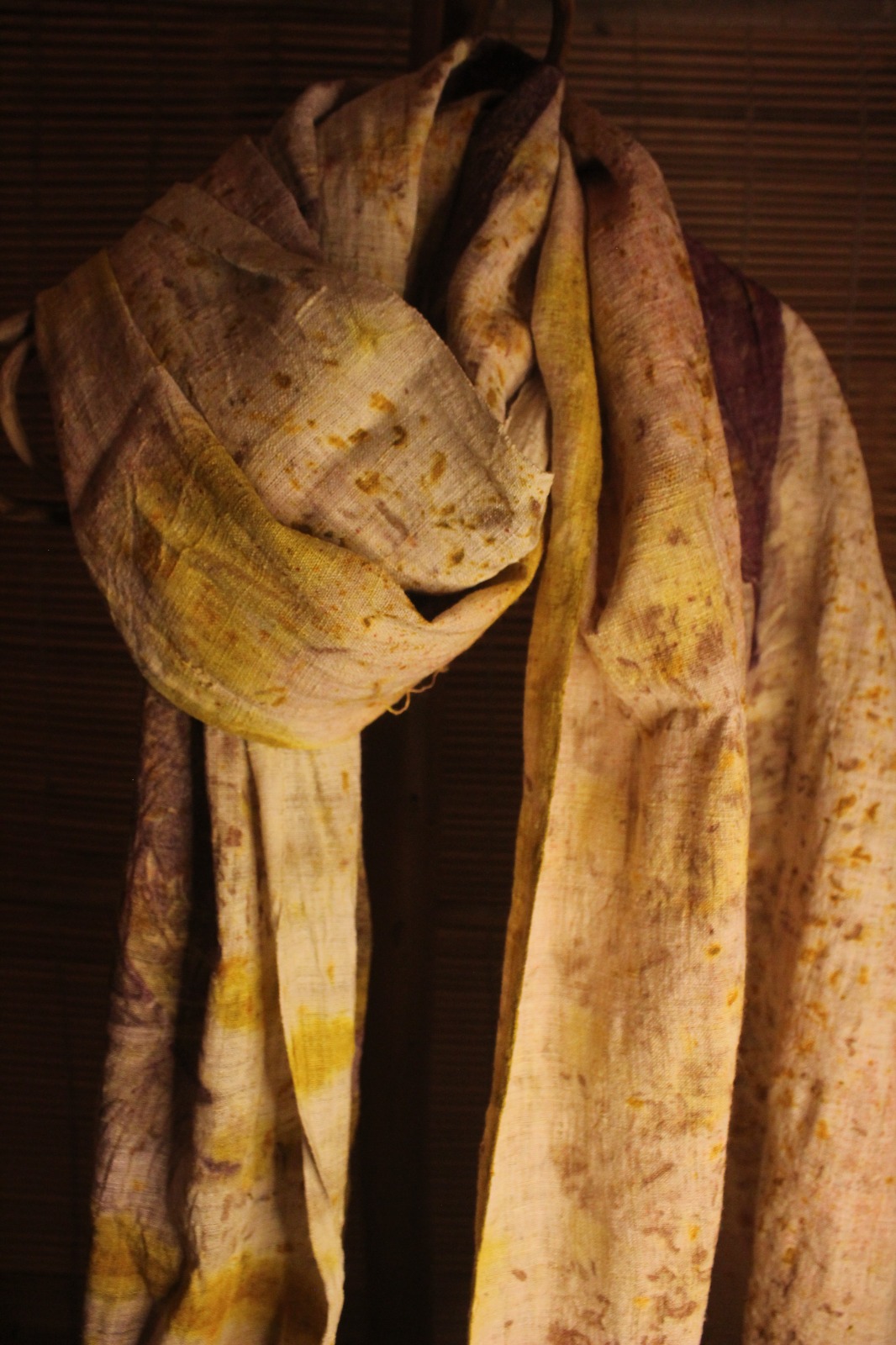 Eco Printed Shawl - Image 3