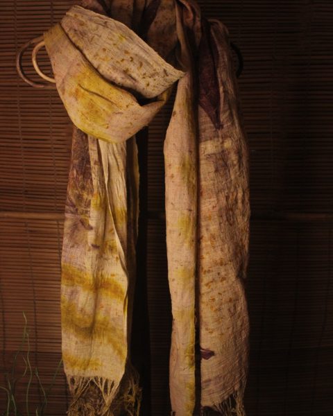 Eco Printed Shawl - Image 1