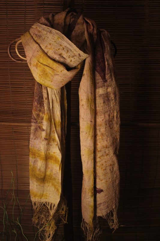 Eco Printed Shawl