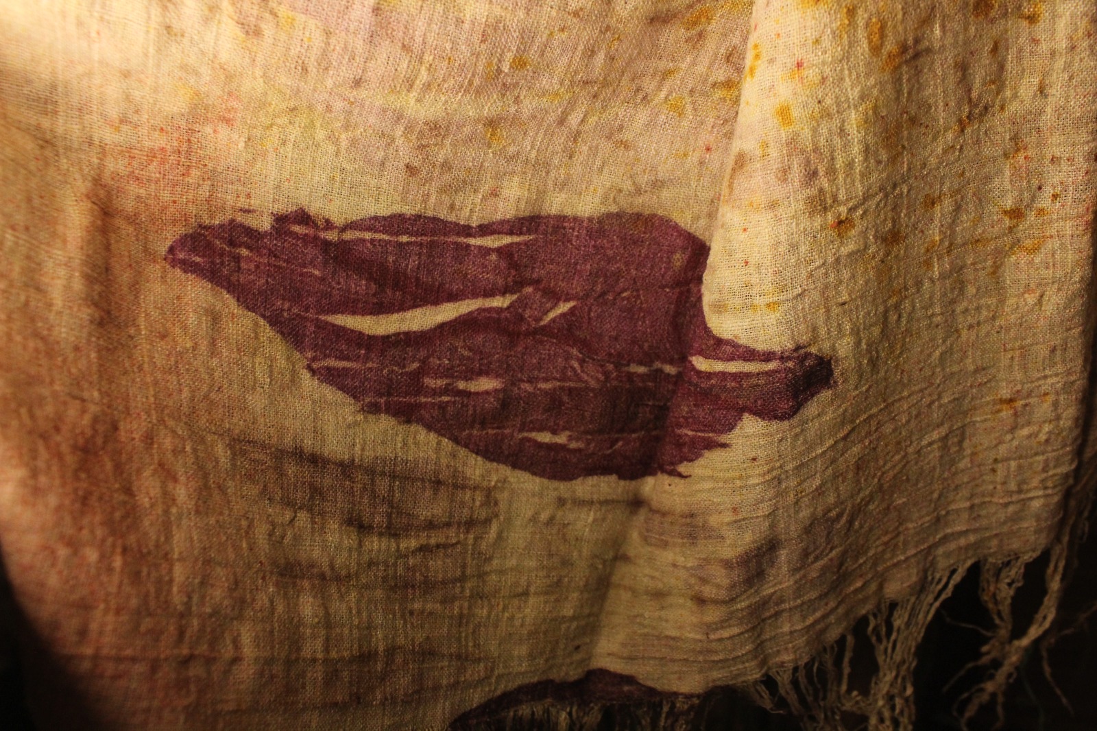 Eco Printed Shawl - Image 5