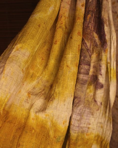 Eco Printed Shawl - Image 4