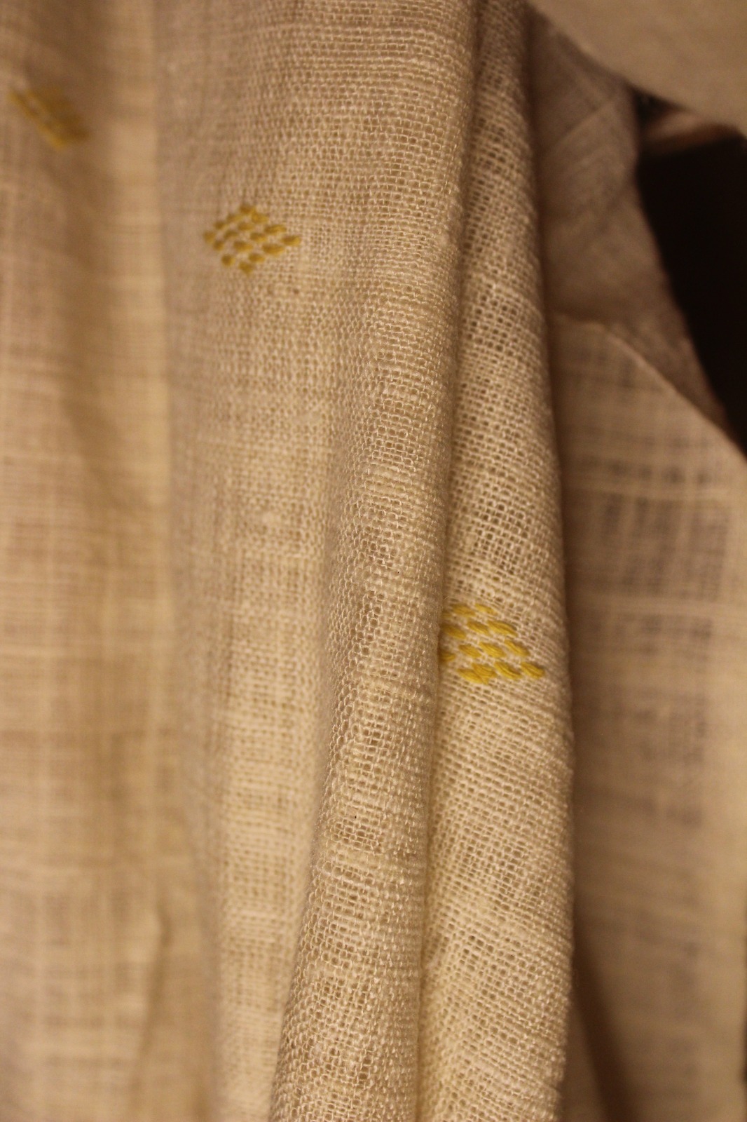 Eri Silk Motif Shawl - Image 5